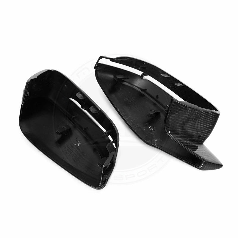 Real Carbon Fiber Mirror Caps for BMW G-Series – Aggressive OEM+ Upgrade