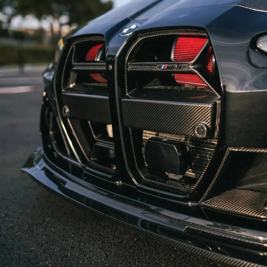 GG80 M3 / G82 M4 CSL Style Dry Carbon Fiber Grille Trim ( With or Without ACC)